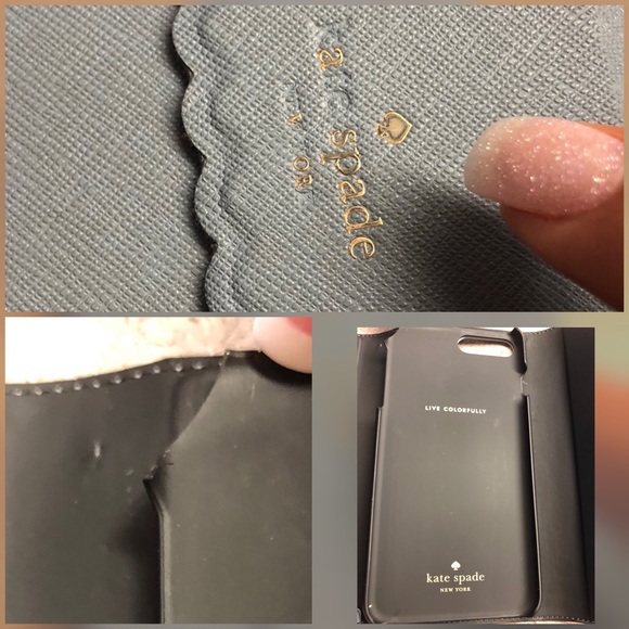 Used Kate ♠️Spade Wristlet for iPhone 8plus&7plus - Picture 6 of 8